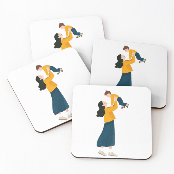 Item preview, Motherhood Bond Minimalist Illustration for Mother's Day designed and sold by BigStar-Cart.