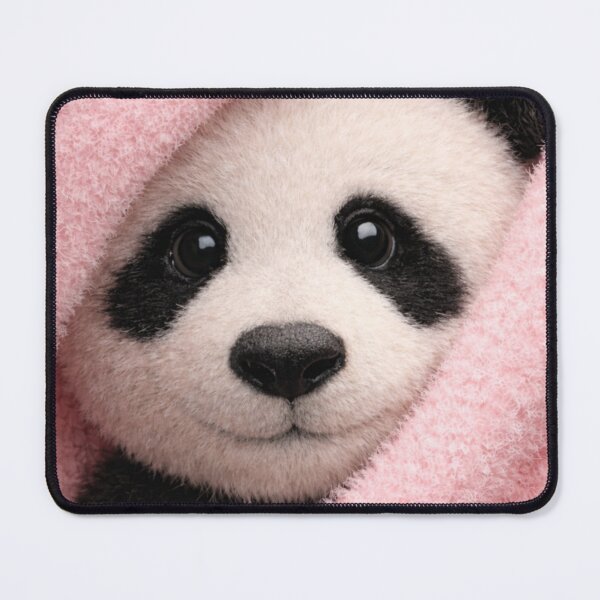 Item preview, Cute Panda Wrapped in Pink Blanket designed and sold by Bellassi.