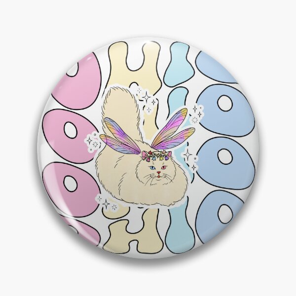 Item preview, Columbus Ohio Retro Fairy Cat designed and sold by Blupunk.