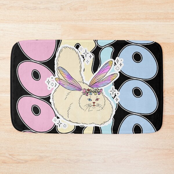 Item preview, Columbus Ohio Retro Fairy Cat On Black  designed and sold by Blupunk.