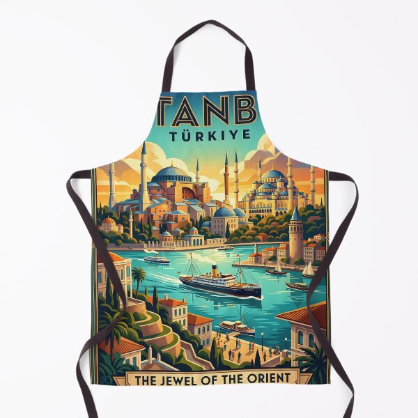 Item preview, Istanbul Travel Poster designed and sold by Robert Lacy.