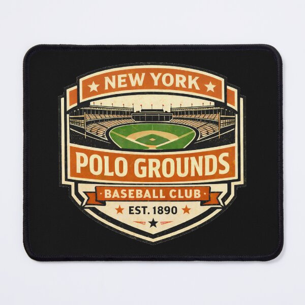 Item preview,  New York Polo Grounds Retro Baseball Stadium Badge designed and sold by GhostDawgs.