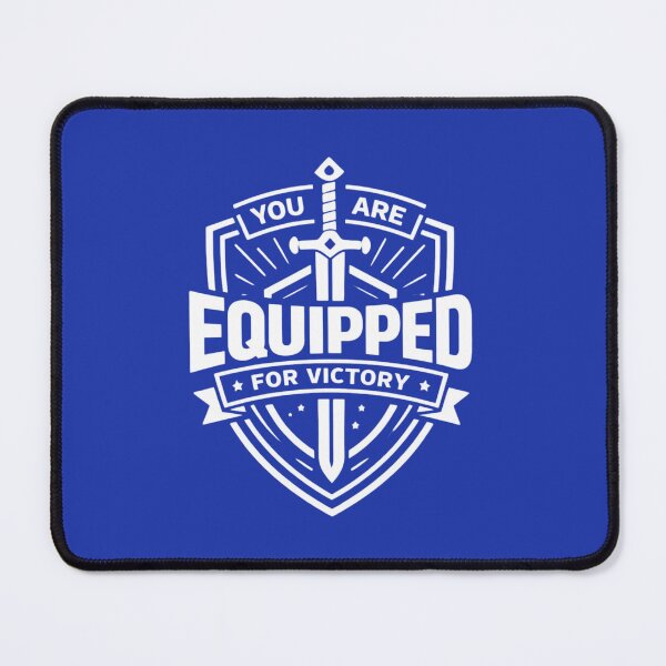 Item preview, Equipped for Victory | Identity and Worth designed and sold by HopeFilled Ink.