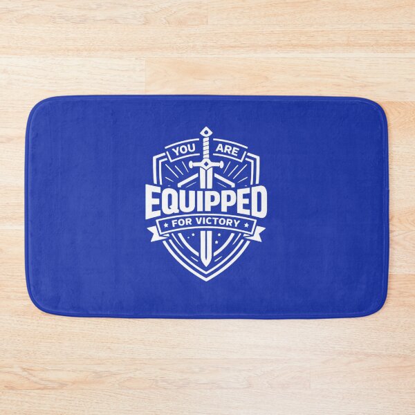Item preview, Equipped for Victory | Identity and Worth designed and sold by HopeFilled Ink.