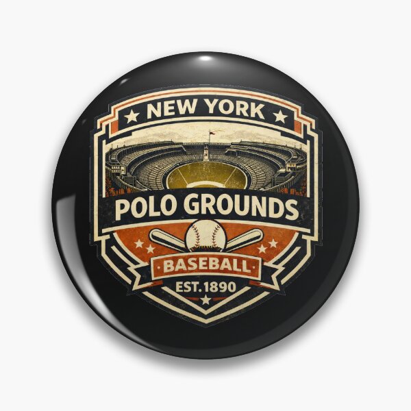 Item preview, New York Polo Grounds Vintage Baseball Stadium Badge designed and sold by GhostDawgs.