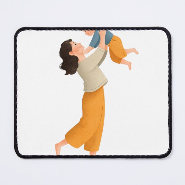 Item preview, Mother and Child Bond Illustration Mother's Day designed and sold by BigStar-Cart.