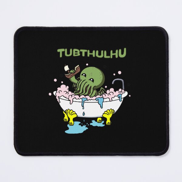 Item preview, Cute Cthulhu Funny Lovecraft Cosmic Horror Kawaii Monster Bubble Bath Tubthulhu designed and sold by Bored Imagination .