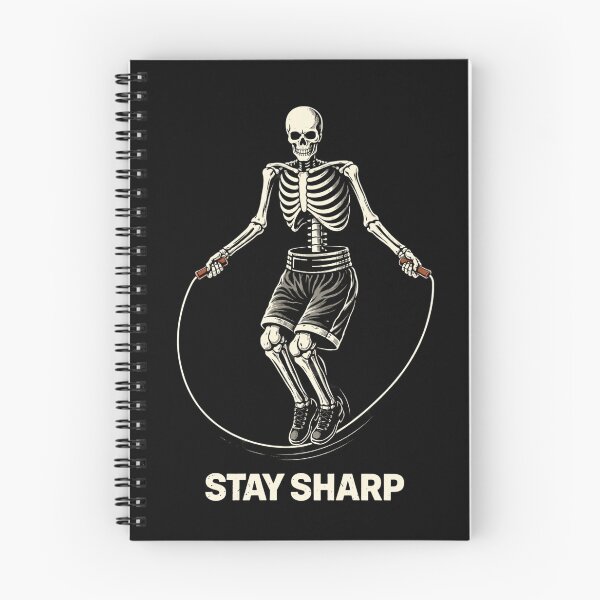 Item preview, Stay Sharp - Skeleton Skipping Rope designed and sold by EXILE Art Co.