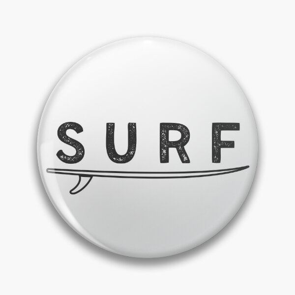 Item preview, Dark Gray Vintage Surfboard Surf Text Minimal Design designed and sold by tarzbol.