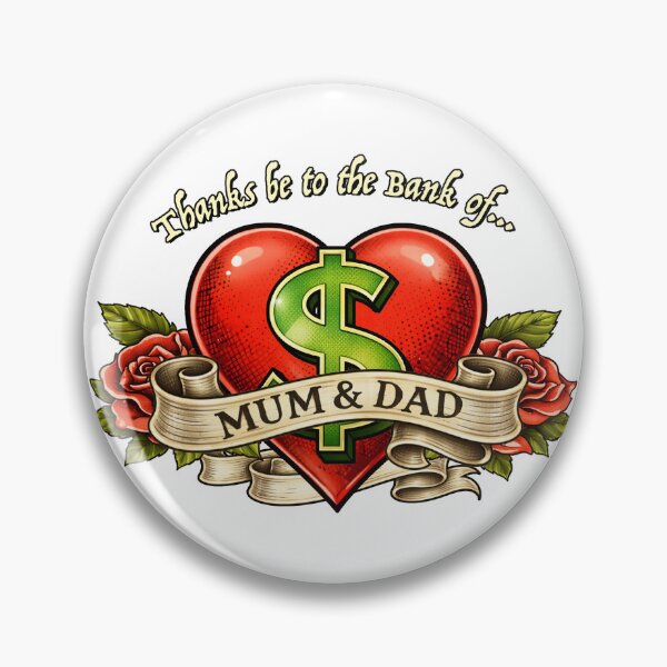 Item preview, The Bank of Mum & Dad $ designed and sold by Moko7.
