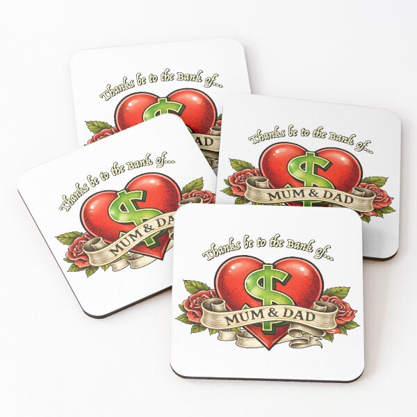 Item preview, The Bank of Mum & Dad $ designed and sold by Moko7.