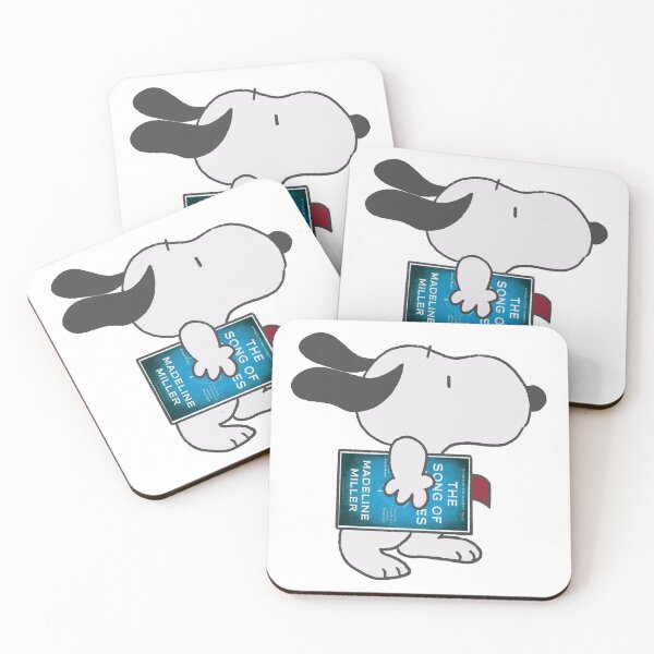 Item preview, snoopy reading song of achilles designed and sold by liveawhimsylife.
