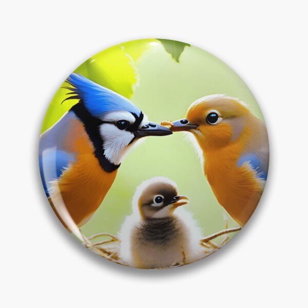 Item preview, Birds feeding their chick designed and sold by Creative Visualize.