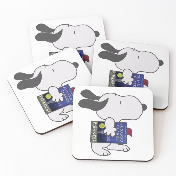 Item preview, snoopy reading piranesi designed and sold by liveawhimsylife.