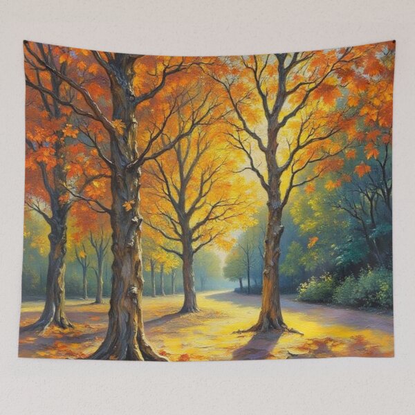 Item preview, Autumn in the city park designed and sold by sid1802.