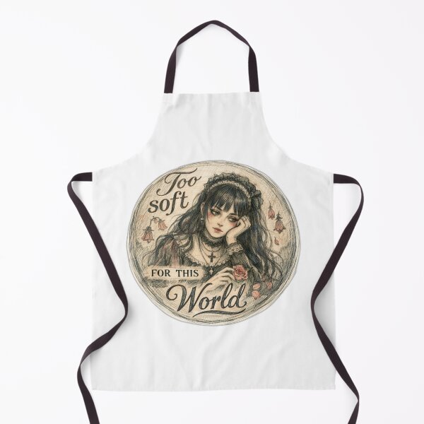 Item preview, GOTHIC GIRL TOO SOFT FOR THIS WORLD designed and sold by gothelis.
