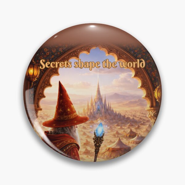 Item preview, Fantasy Wizard - Secrets Shape the World designed and sold by Mission Ready.