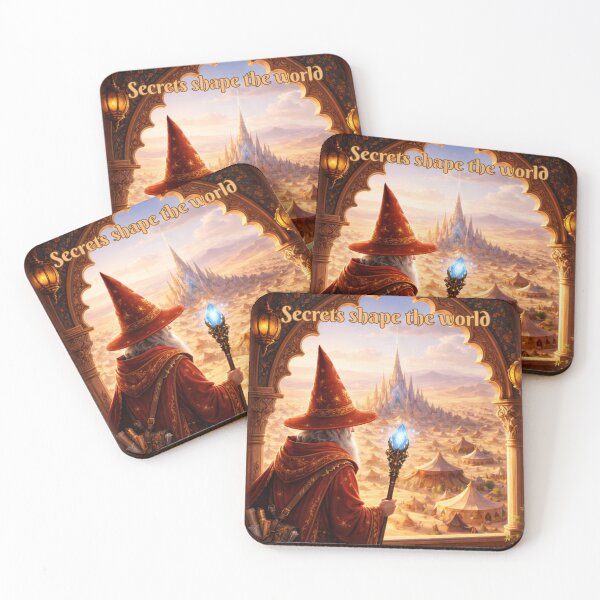 Item preview, Fantasy Wizard - Secrets Shape the World designed and sold by Mission Ready.