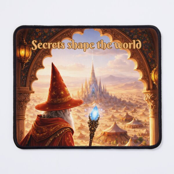 Item preview, Fantasy Wizard - Secrets Shape the World designed and sold by Mission Ready.