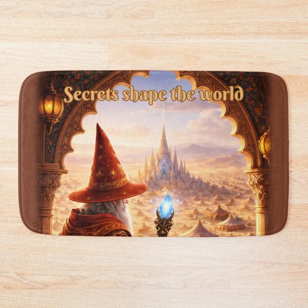 Item preview, Fantasy Wizard - Secrets Shape the World designed and sold by Mission Ready.