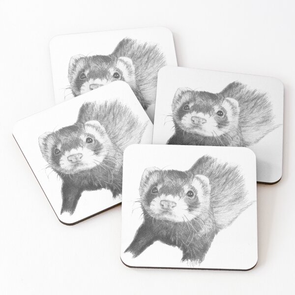 Item preview, Džonni the Ferret designed and sold by ISEriksonartist.