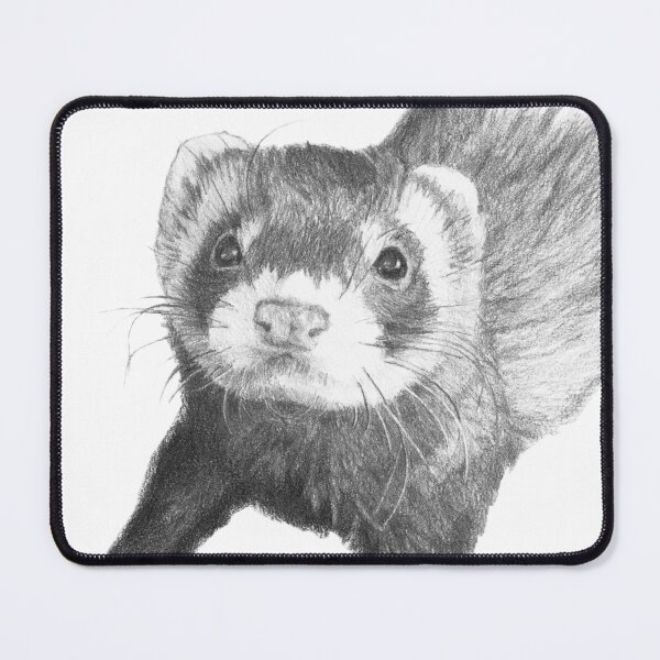 Item preview, Džonni the Ferret designed and sold by ISEriksonartist.