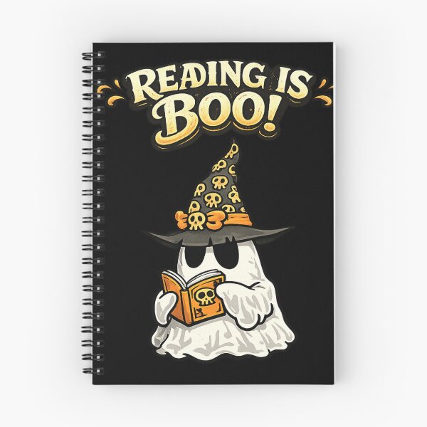 Item preview, Reading Is Boo Funny Ghost Reading Book Halloween Design | Cute Spooky Book Lover Gift designed and sold by sumodesign.