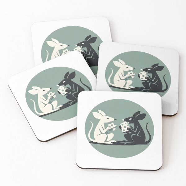 Item preview, Cheese & Harmony: Yin-Yang Mice designed and sold by ForeverPrintsOK.