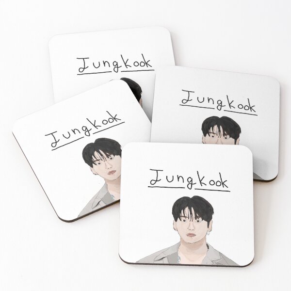 Artikelvorschau, Jungkook von BTS zeichnet entworfen und verkauft von QMingWoo.