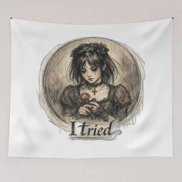 Item preview, GOTHIC GIRL I TRIED designed and sold by gothelis.