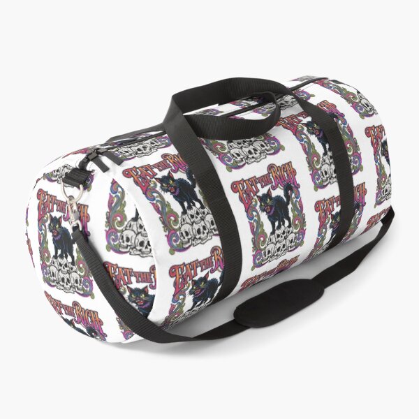 Item preview, Eat the Rich Black Cat on Skulls designed and sold by TeeARTHY.