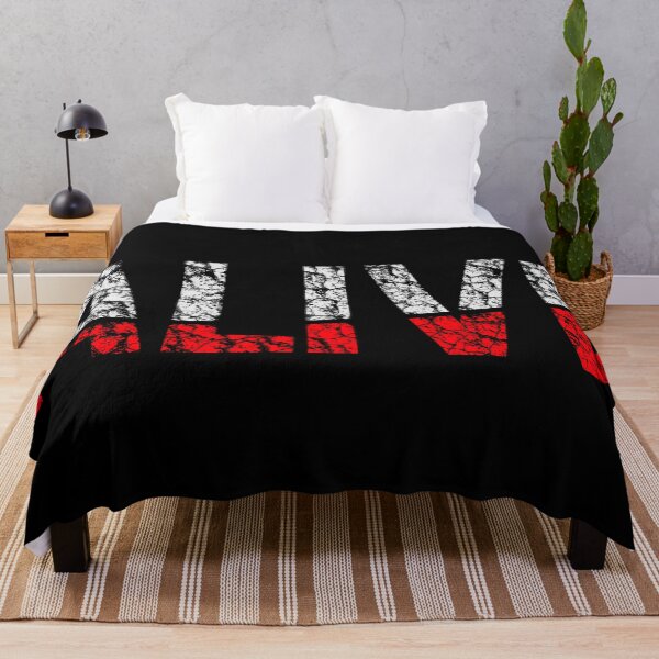 Item preview, Alive Statement – Clean Text Design designed and sold by mozou.
