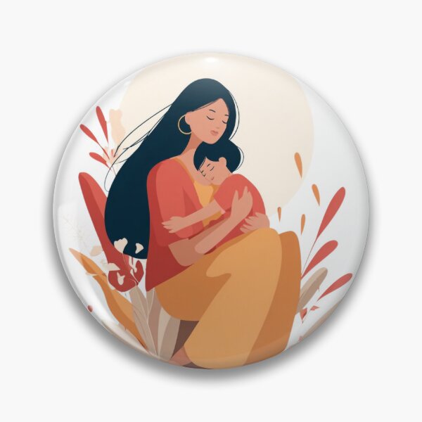 Item preview, Motherhood Bond Minimalist Illustration Mother's Day designed and sold by BigStar-Cart.