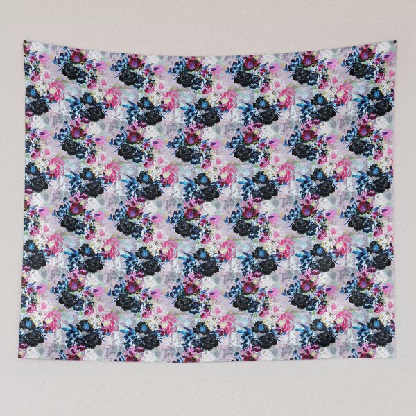 Item preview, Vibrant Abstract Flowers designed and sold by elenabdesigns.