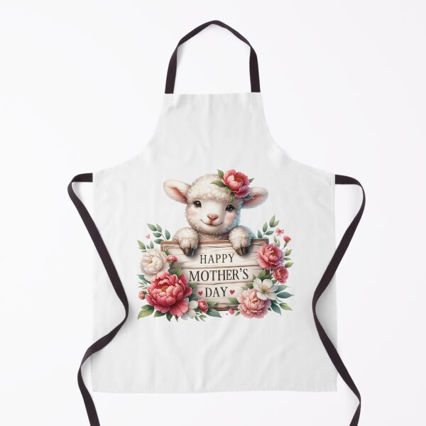 Item preview, Cute Lamb Mother’s Day Floral Gift designed and sold by CoolTShirtDesign.