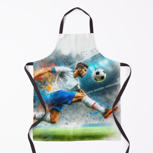Item preview, Dynamic footballer in motion designed and sold by paulrommer.