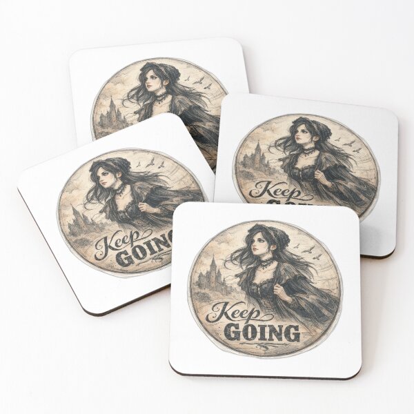 Item preview, GOTHIC GIRL KEEP GOING designed and sold by gothelis.
