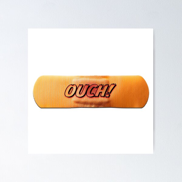 Item preview, BAND AID OUCH! designed and sold by BIGPIX91011.