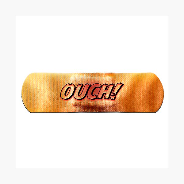 Item preview, BAND AID OUCH! designed and sold by BIGPIX91011.