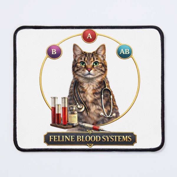 Item preview, Feline Blood System - Cat Blood Veterinary Desing designed and sold by Indefix.