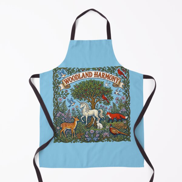Item preview, Magical Forest Animals and Unicorn Floral Art designed and sold by TeeARTHY.