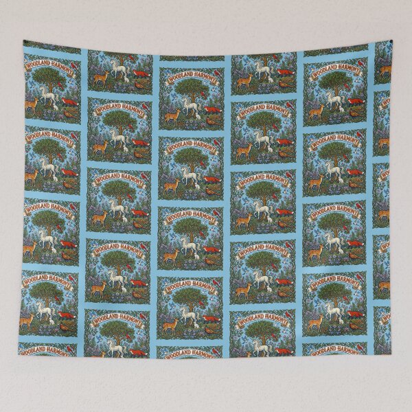 Item preview, Magical Forest Animals and Unicorn Floral Art designed and sold by TeeARTHY.