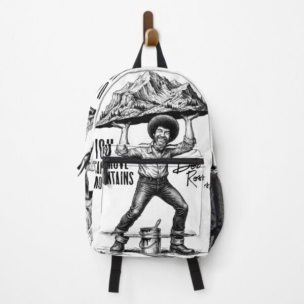 Item preview, Bob Ross You Can Move Mountains Funny Painter designed and sold by GrandeDuc.