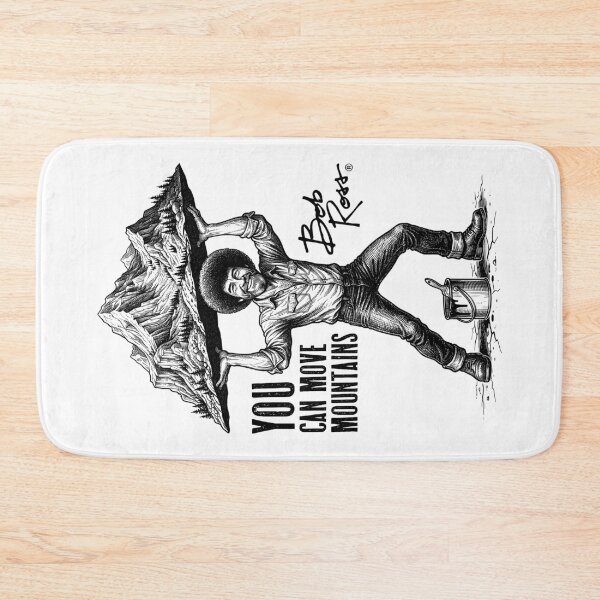 Item preview, Bob Ross You Can Move Mountains Funny Painter designed and sold by GrandeDuc.