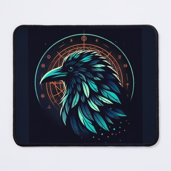 Item preview, Cosmic Raven – Mystical Wisdom designed and sold by Dogandesighn.