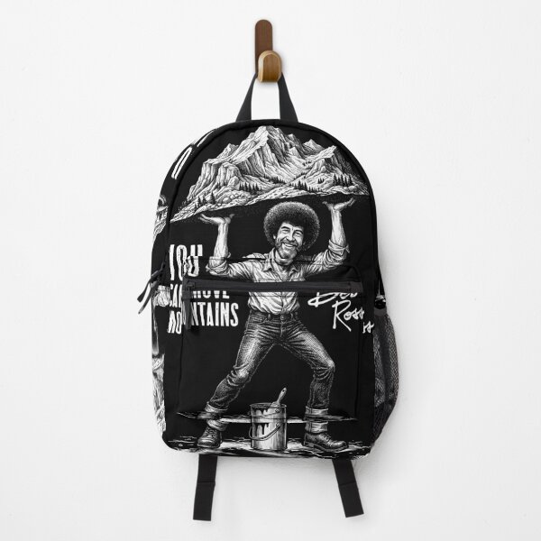 Item preview, Bob Ross You Can Move Mountains Funny Painter designed and sold by GrandeDuc.