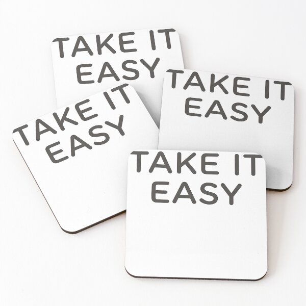 Item preview, Take It Easy – Minimalistisches Chill & Relax Statement Design designed and sold by JA World - Art & Design.