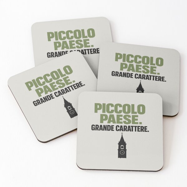 Item preview, Piccolo Paese Grande Carattere Italian Typography designed and sold by POD DYNASTY.