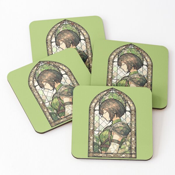 Item preview, Stained Glass Yuffie designed and sold by SchellStation.