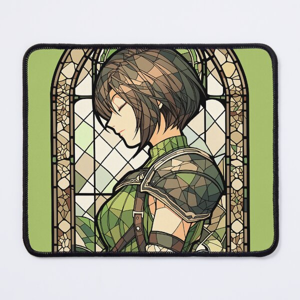 Item preview, Stained Glass Yuffie designed and sold by SchellStation.